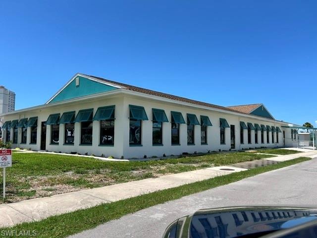 Back of the club house