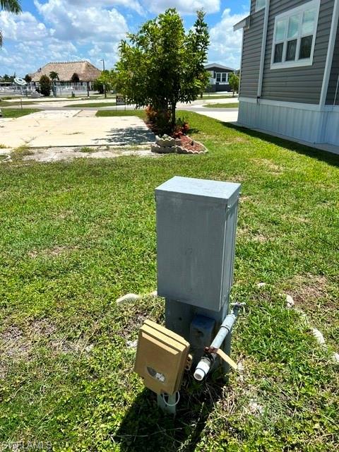 water and electric box