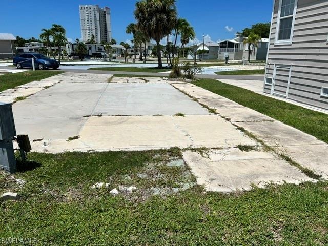 back of lot