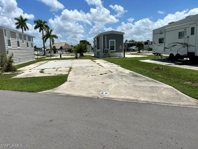 Front of lot from the road