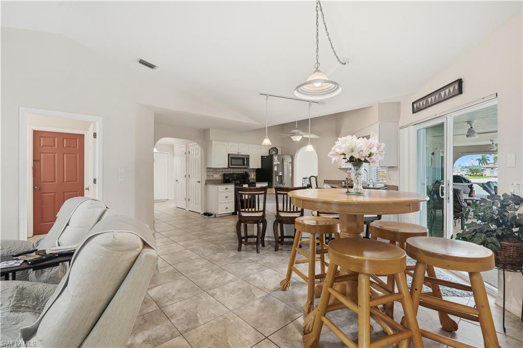 Dining area