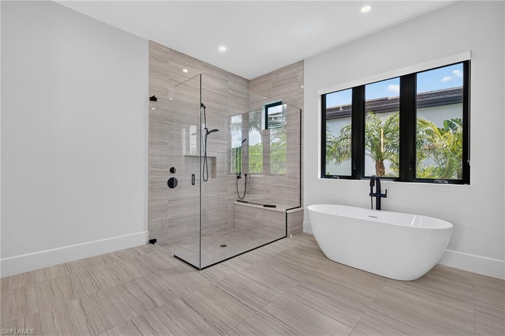 Master suite bathroom
