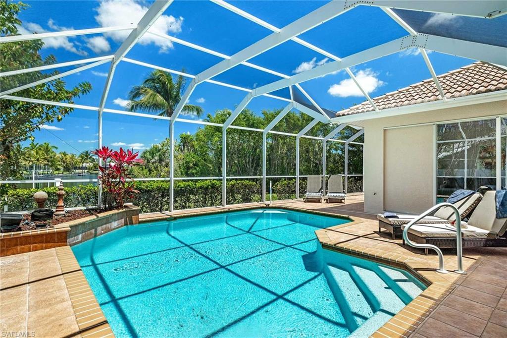 Villa Sienna has plenty of lounging by the pool