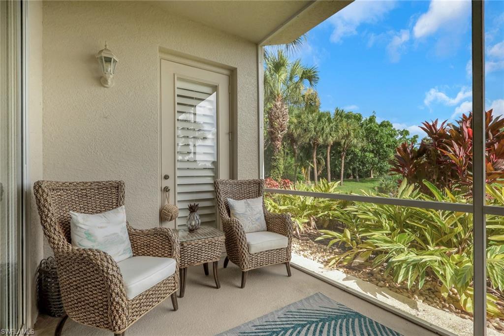 Screened lanai