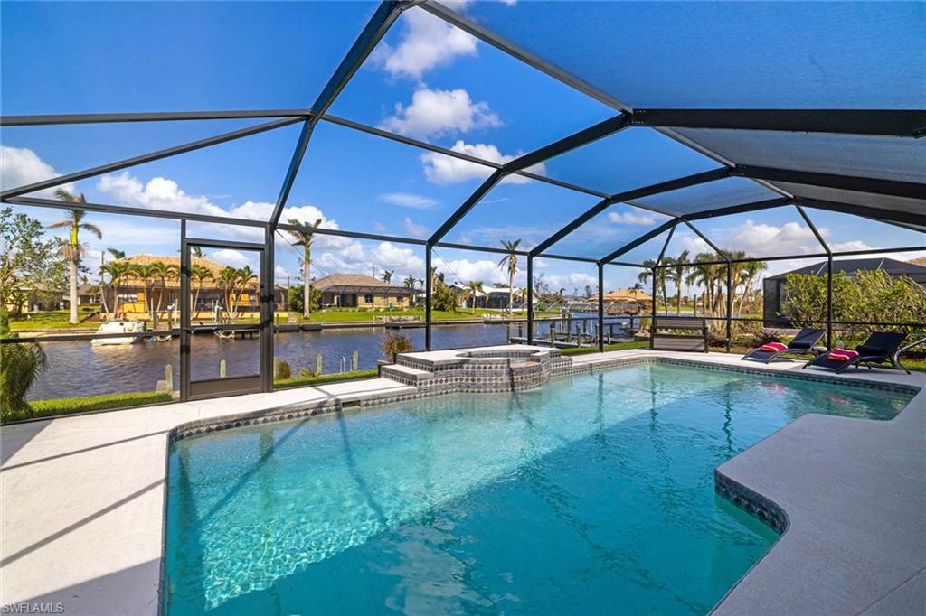 Villa Sunny has an electric-heated pool