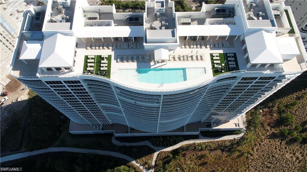 Aerial View of Rooftop Terrace