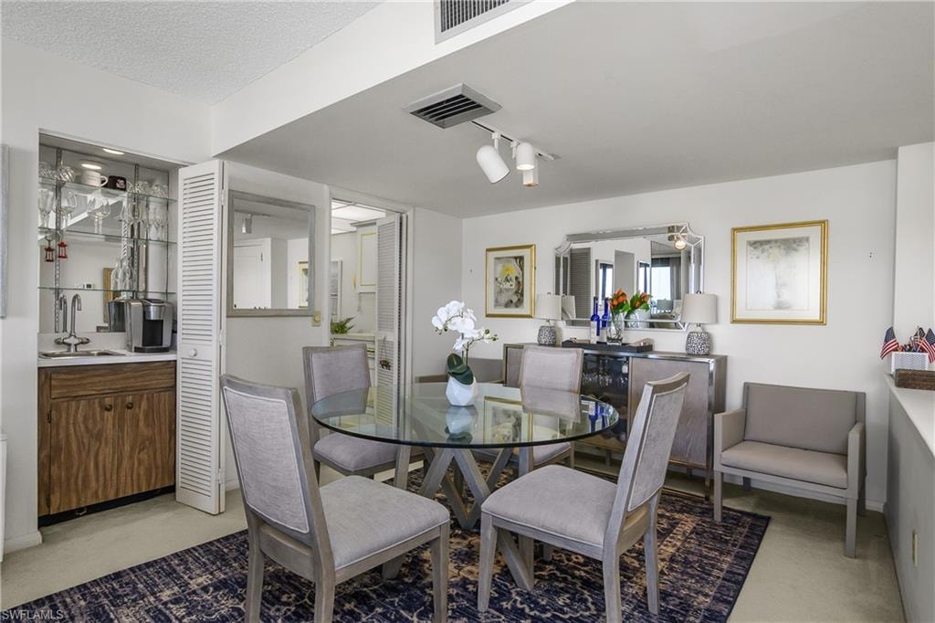 View of dining area