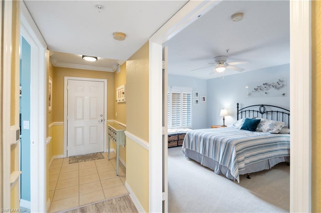 Hallway Separating Bedrooms