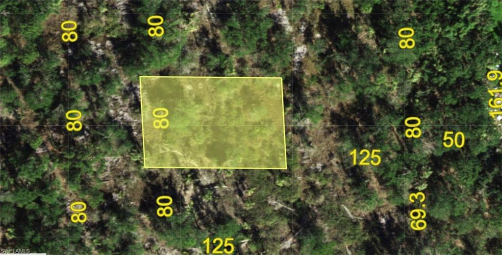 Property Survey Map. Displaying the property boundary and surrounding topographical measurements