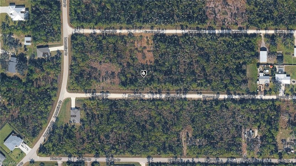 Aerial Site Plan. Depicting the property's boundaries and surrounding infrastructure