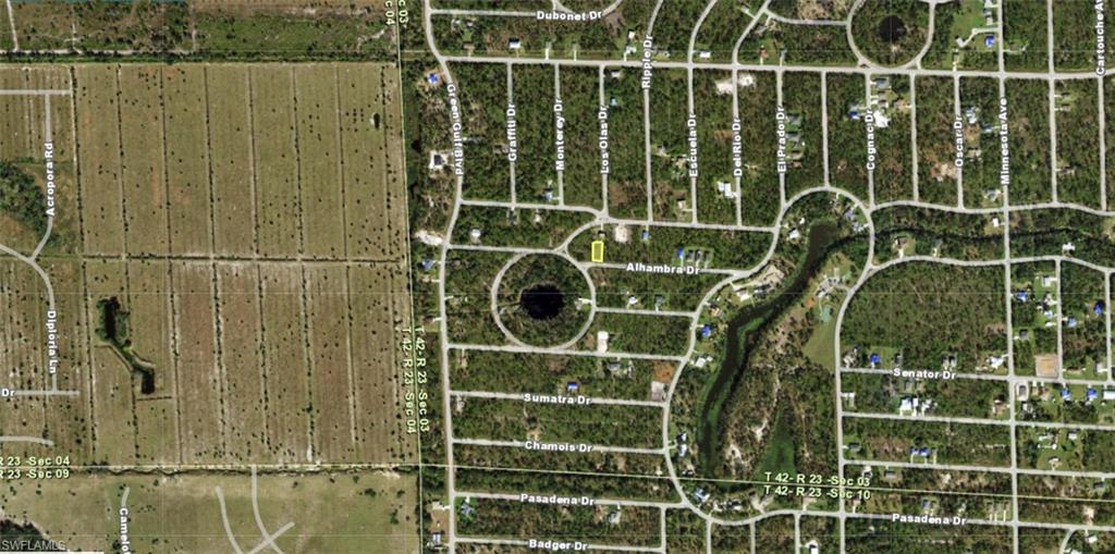 Aerial Map. Presenting the property within its surrounding geographical and structural context