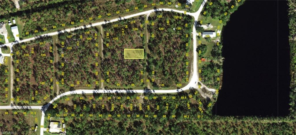 Plat Map. Illustrating lot dimensions and property boundaries within the subdivision