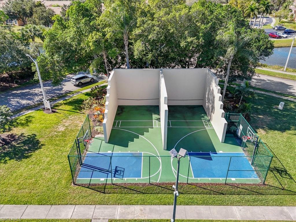 Basketball and Racketball Courts