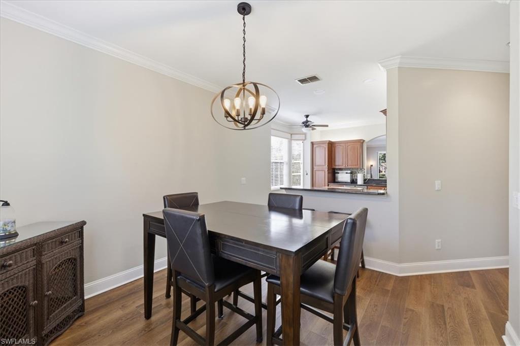 Flex Space; currently used as a formal dining area
