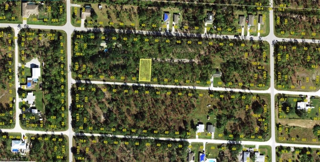 Plat Map. Illustrating lot dimensions and property boundaries within a subdivision