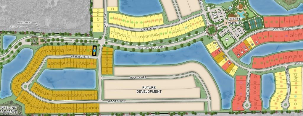 Esplanade at Starling Sitemap
