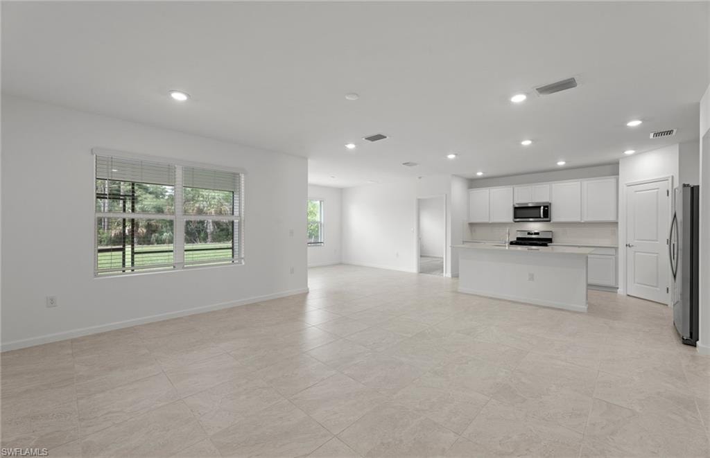 Chapman interior, homes may vary.