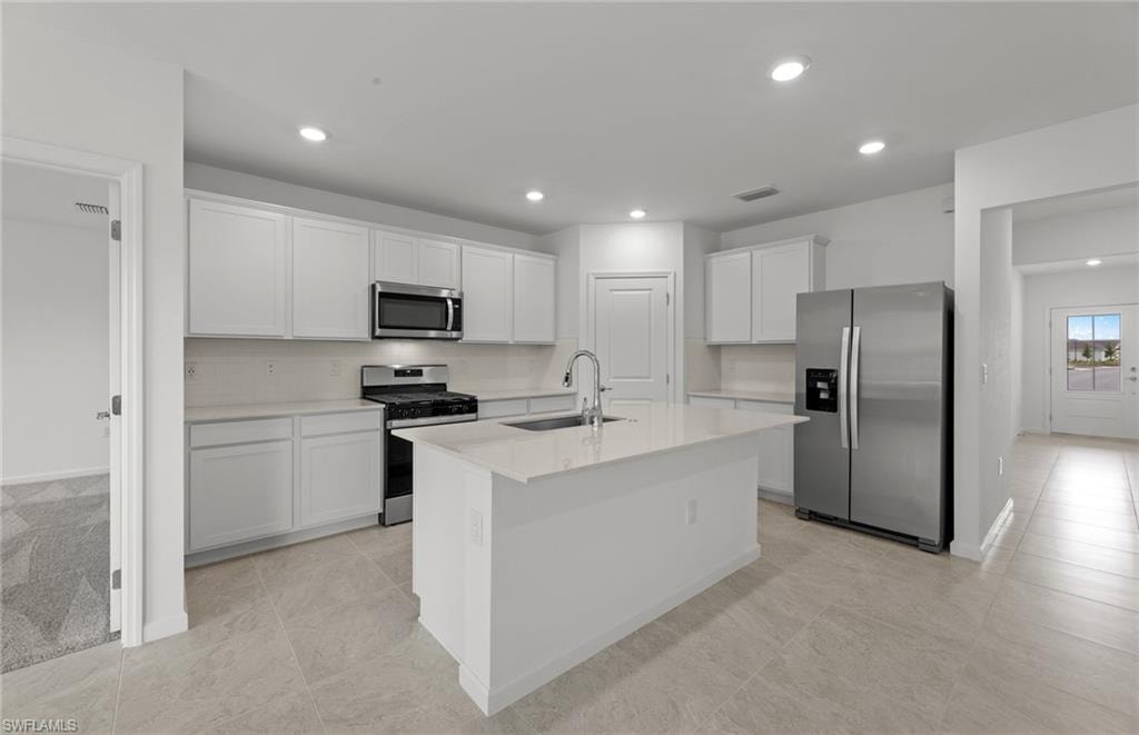Chapman interior, homes may vary.