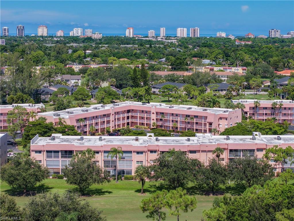 View of urban area featuring a tree filled landscape