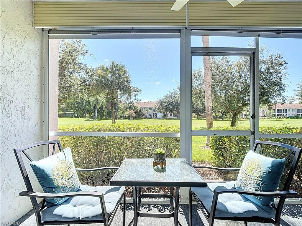 Sunroom / solarium featuring plenty of natural light and ceiling fan