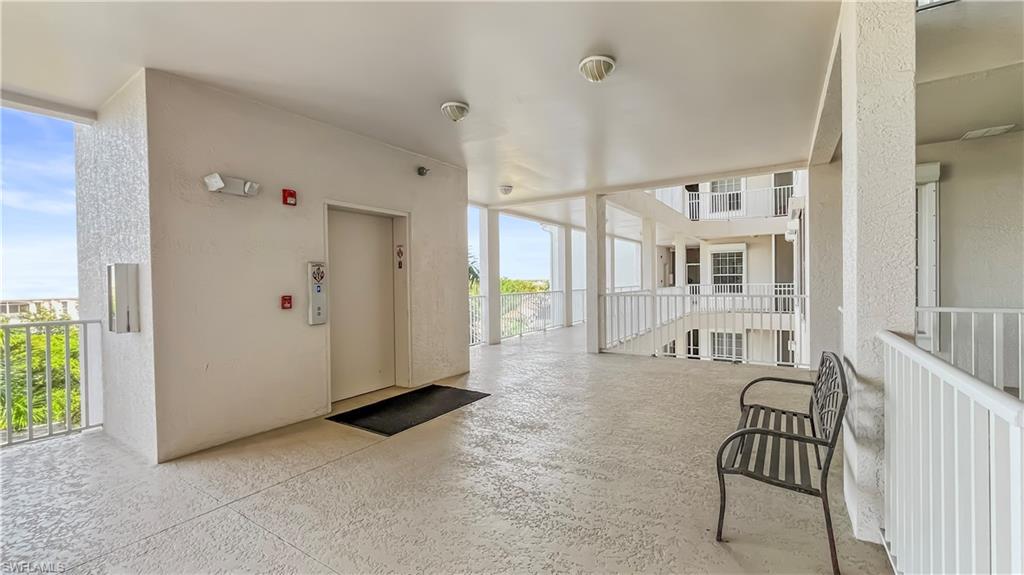 View of building lobby