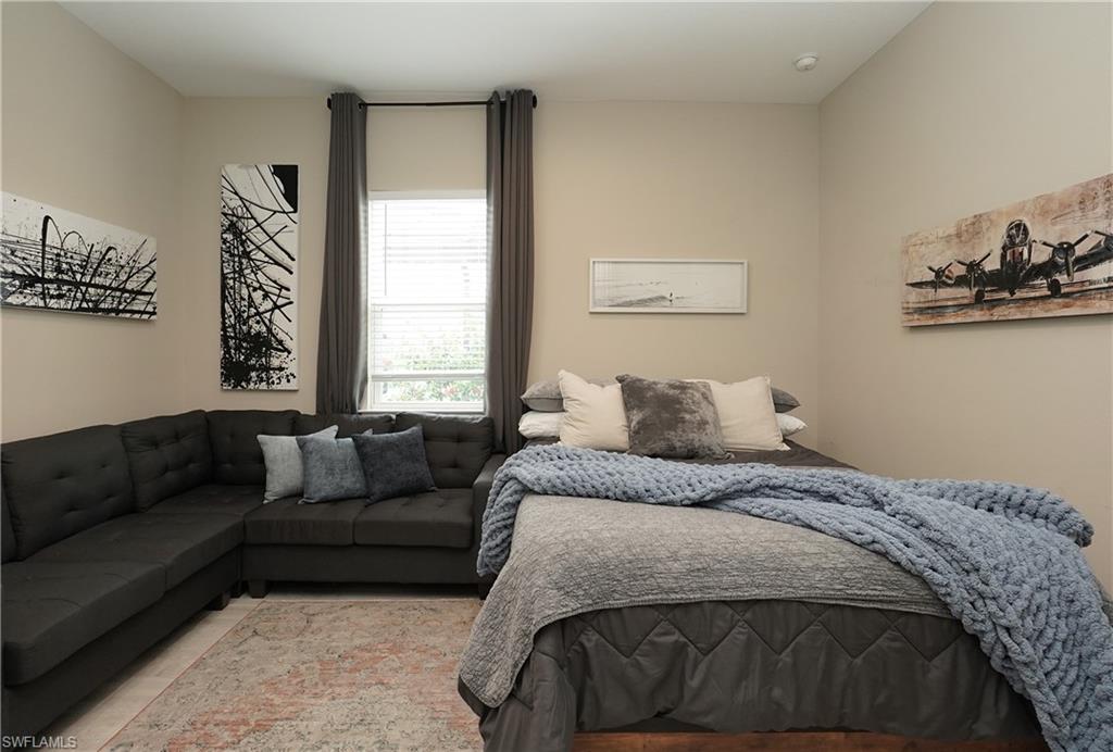 Den used as guest room for this owner