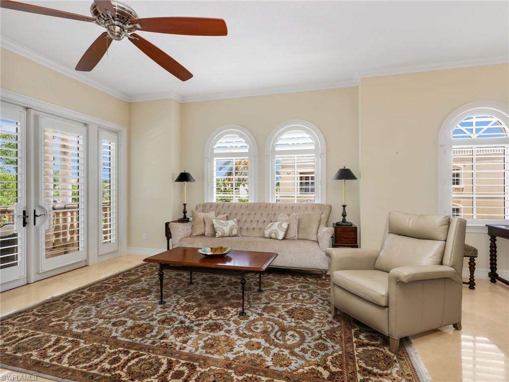 Large architdecully designed windows to bring in streams of natural light