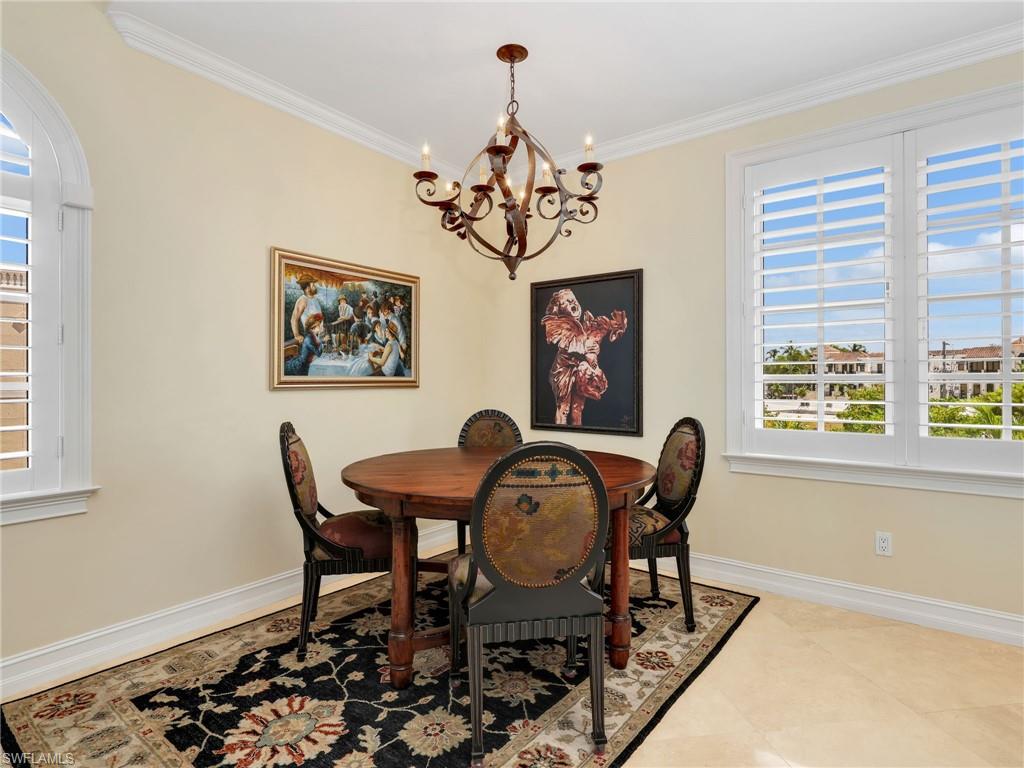 Formal Dining Area with plenty of space for extra seating
