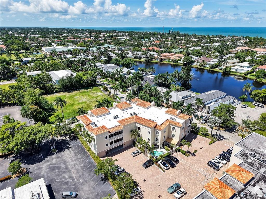 There is a partial lake view from the balcony