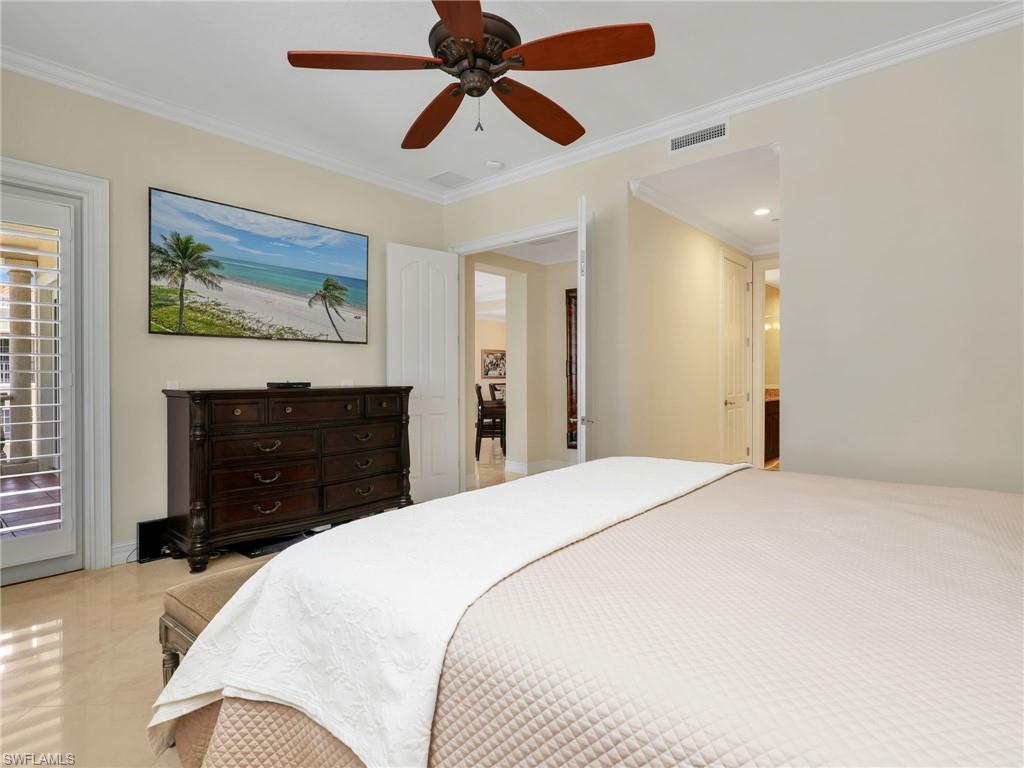 Primary Bedroom w/ensuite and organized walk-in closet