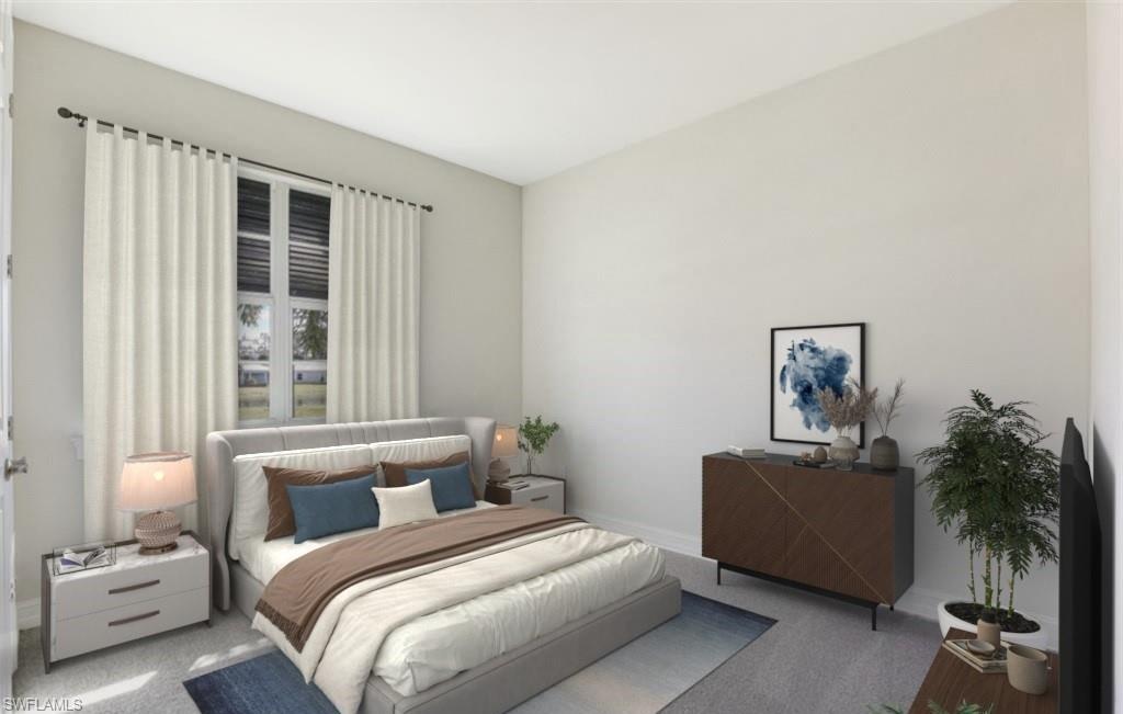 STAGED GUEST BEDROOM