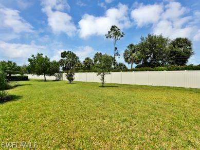 FENCED PRIVACY YARD