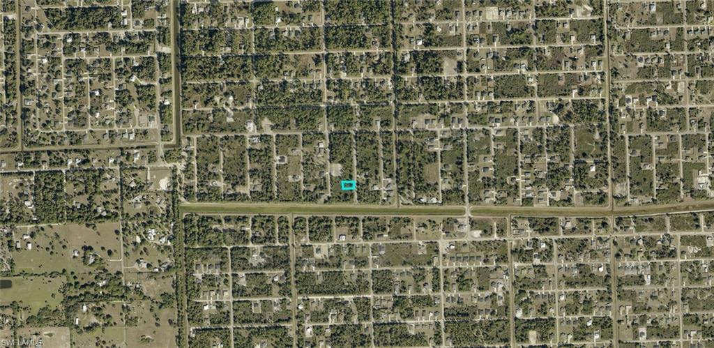 Aerial Map. Highlighting the location of the property within a residential grid