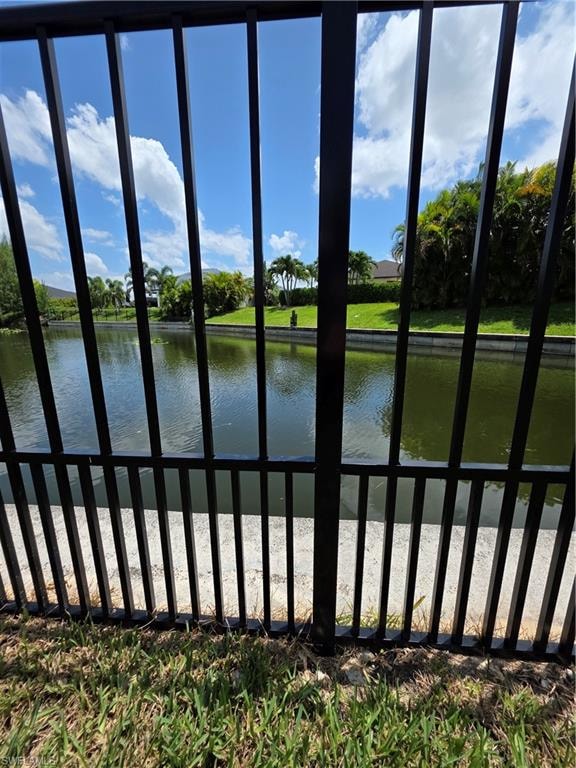 Lower section of fence is puppy safe