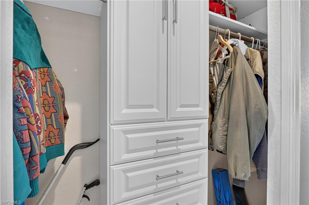 Twin closets