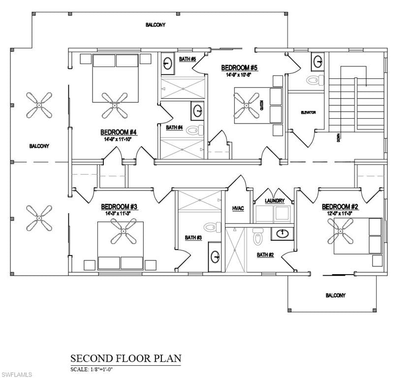 Second Floor Layout