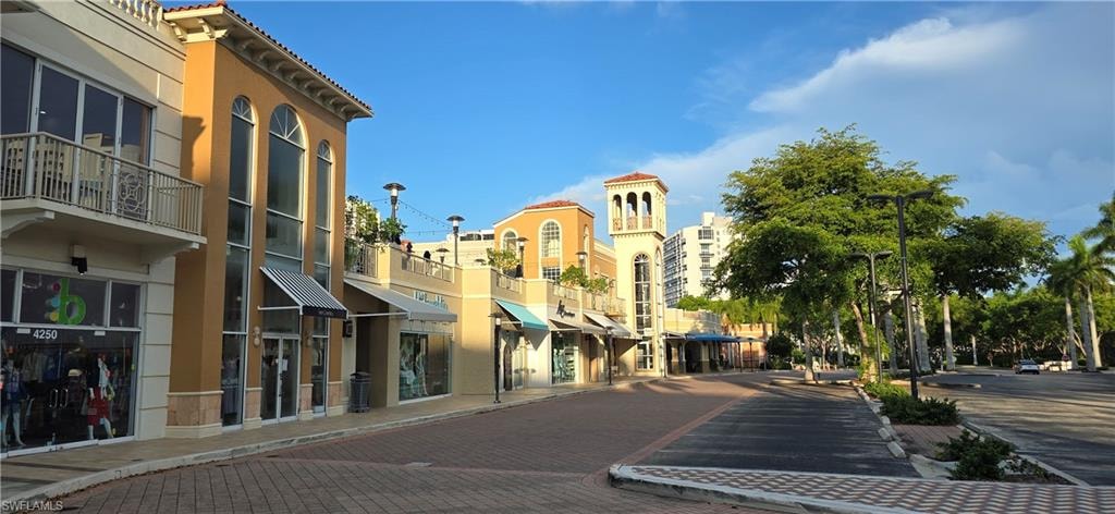 1.1 mile to Venetian Village with shops and restaurants