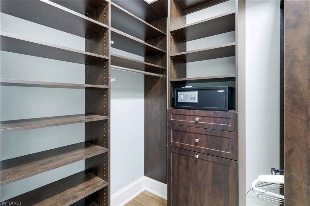 2 of 2 built out closets in primary