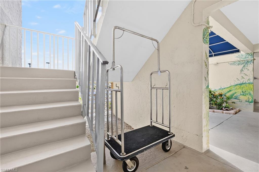 Hotel Cart for moving suitcases into condo
