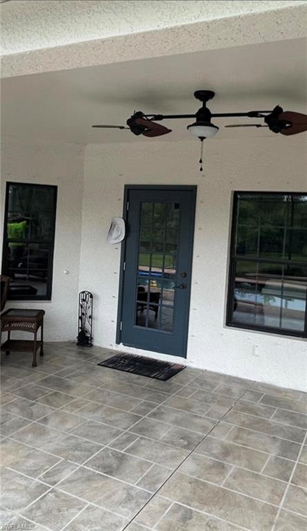 Sample of pool deck