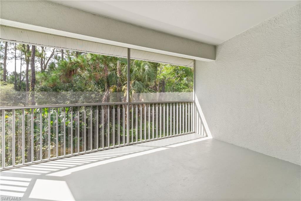 Screened lanai: freshly painted.