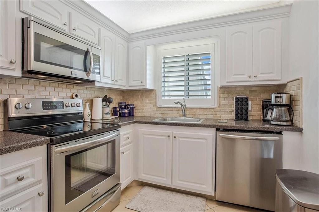 All stainless steel appliances
