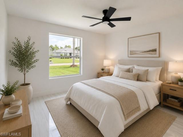 Bedroom 3- Versatile third bedroom perfect for guests, a home office, or a nursery.