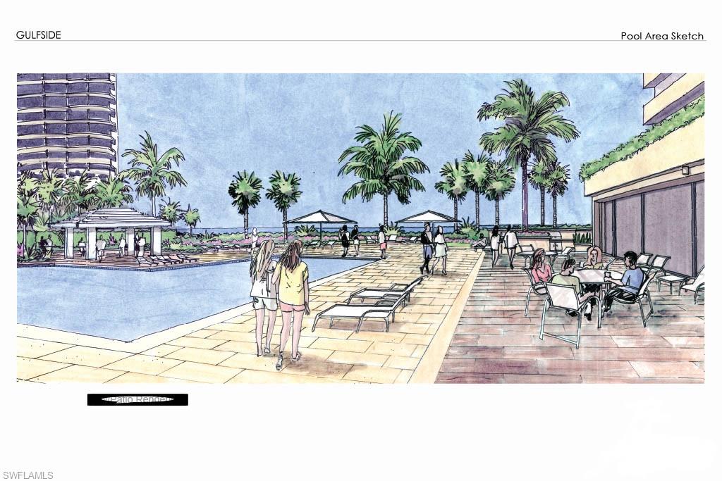 Rendering Gulfside Pool-Deck Renovation
