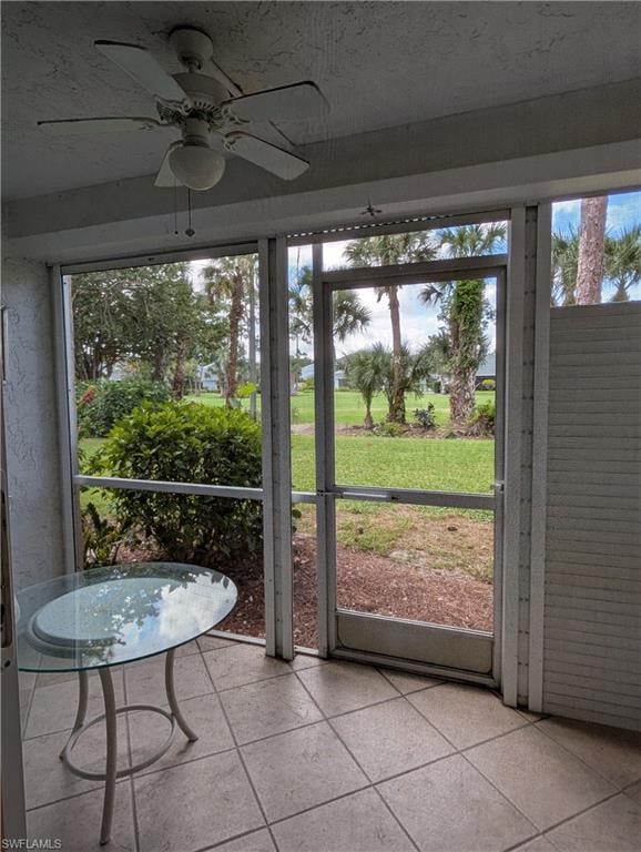 Screened lanai