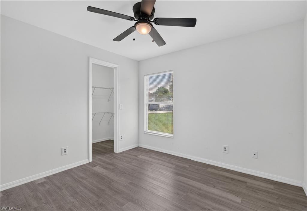 Bedroom 2- Walk-in closets