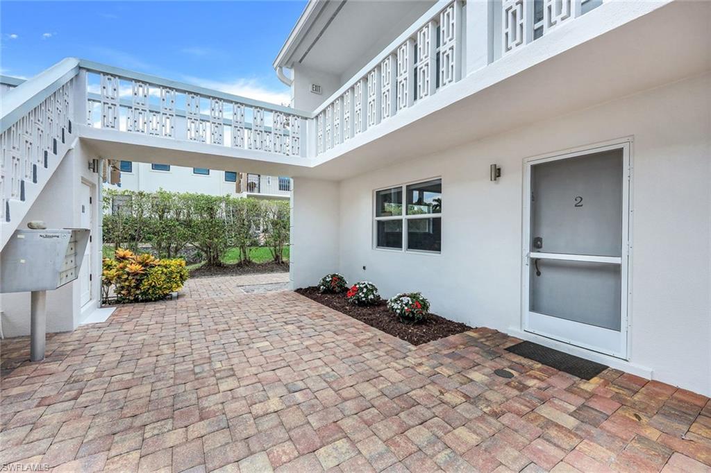Easy 1st floor access with new-fresh landscaping