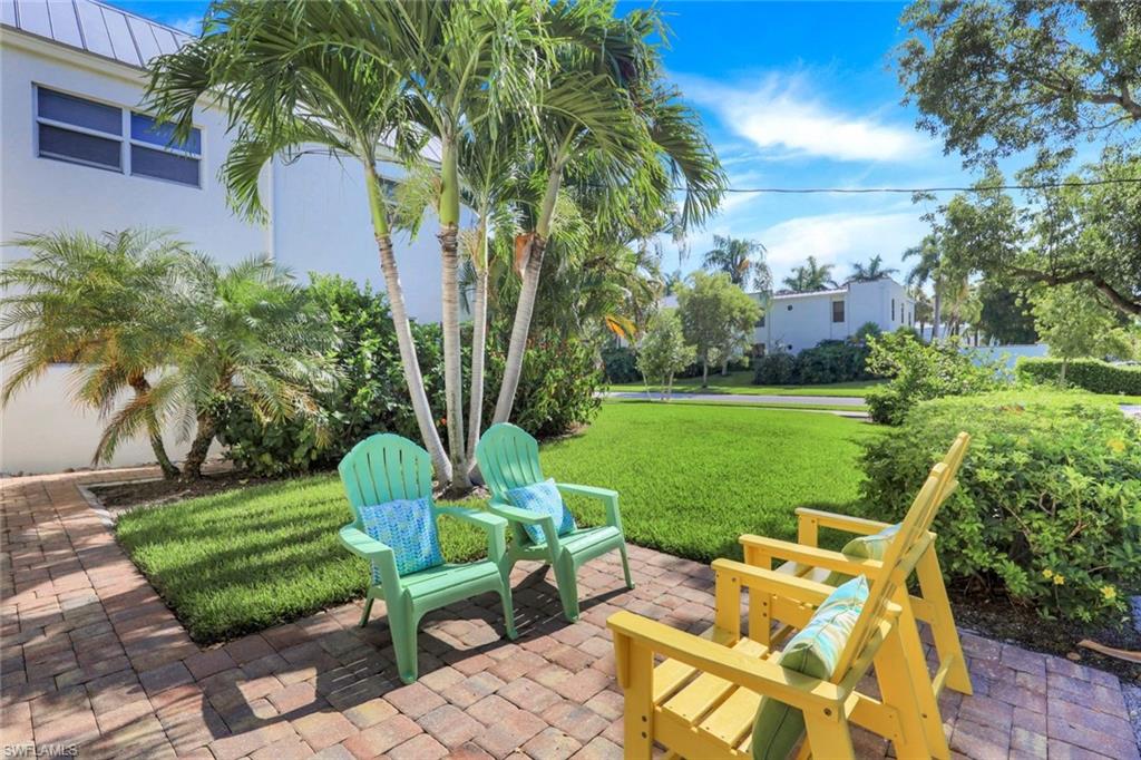 View of one of the outdoor patio and seating areas to relax