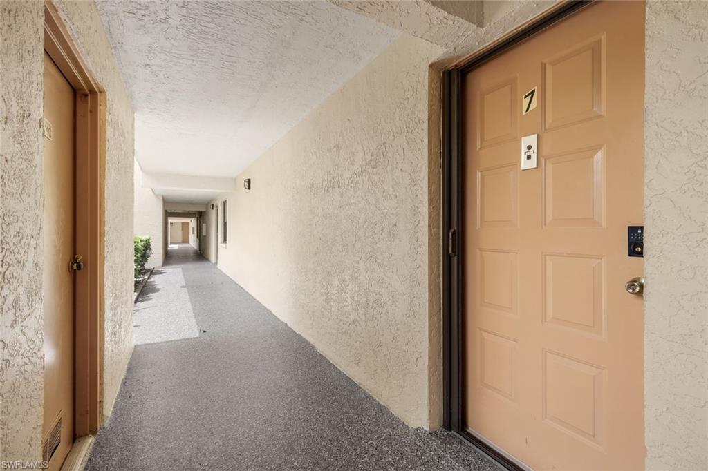 Storage space is just across the hall from the home.