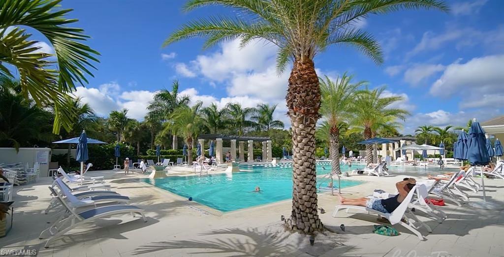Breezeway resort style pool, bar and restaurant which is offered as part of country club membership.